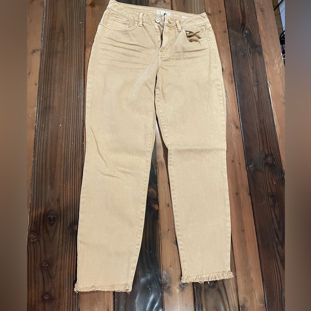Rewash Super High Rise Cut Off Jeans
